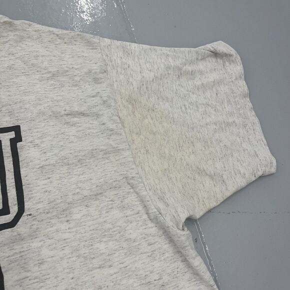 Vintage 90s Appalachian State University Grey Varsity Shirt - Picture 4 of 5